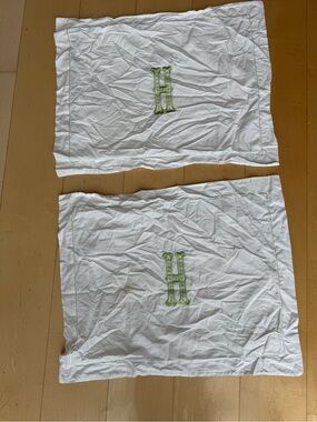 monogrammed pillow cases